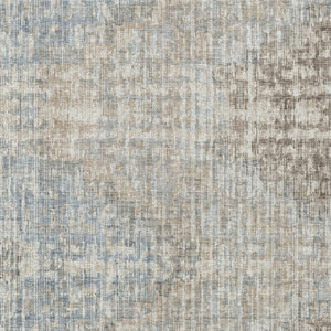 HomeRoots 5' Stylish Beige and Gray Geometric Area Rug - Durable, Washable for Indoor & Outdoor Use, Easy Care 5' X 8' 628519