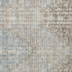 HomeRoots 5' Stylish Beige and Gray Geometric Area Rug - Durable, Washable for Indoor & Outdoor Use, Easy Care 10' X 14' 628523