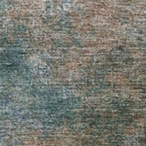 HomeRoots 5' Copper and Navy Blue Abstract Area Rug - Stylish, Washable, Durable for Indoor and Outdoor Use 10' X 14' 628595