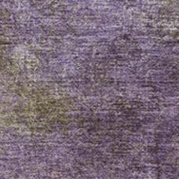 HomeRoots 5' Vibrant Purple and Olive Green Abstract Area Rug – Stylish, Washable, Stain-Resistant Design for All Spaces 9' X 12' 628618