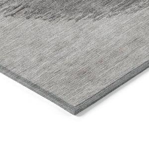 HomeRoots 5' Taupe and Rust Geometric Area Rug - Stylish, Washable Design for Indoor and Outdoor Spaces 8' Round 628664