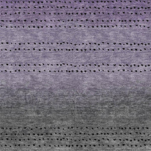 HomeRoots 5' Modern Purple and Gray Abstract Area Rug - Durable, Washable Design for Indoor and Outdoor Use 8' X 10' 628917