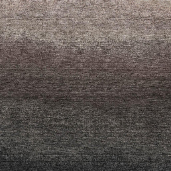 HomeRoots 5' Black and Silver Ombre Indoor Outdoor Area Rug – Stylish, Washable, Durable for High-Traffic Spaces 9' X 12' 629002