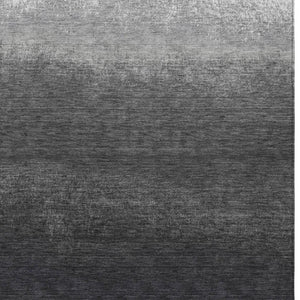 HomeRoots 5' Gray and Silver Ombre Area Rug - Modern, Washable, Stain-Resistant Design for Indoor & Outdoor Use 8' X 10' 629025
