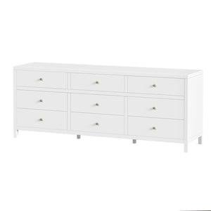 Butler Nora 9 Drawer Dresser - Elegant Wood Storage Solution for Bedrooms and Boutique Hotels