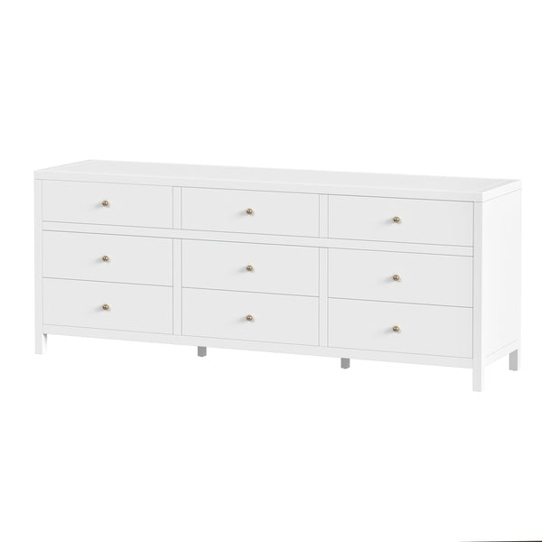 Butler Nora 9 Drawer Dresser - Elegant Wood Storage Solution for Bedrooms and Boutique Hotels