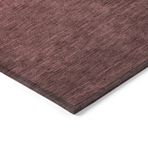 HomeRoots 5' Red and Blush Ombre Indoor Outdoor Area Rug - Stylish, Durable, Washable Design for Any Space 8' Round 629036