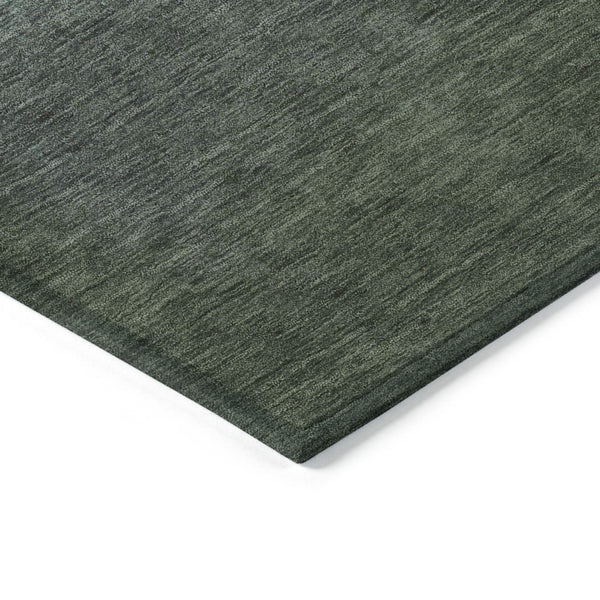 HomeRoots 5' Modern Ombre Area Rug in Pale Aqua & Gray - Durable, Washable Design for Indoor & Outdoor Use 9' X 12' 629044