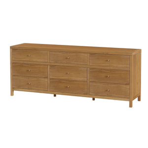 Butler Nora 9 Drawer Dresser - Elegant Wood Storage Solution for Bedrooms and Boutique Hotels