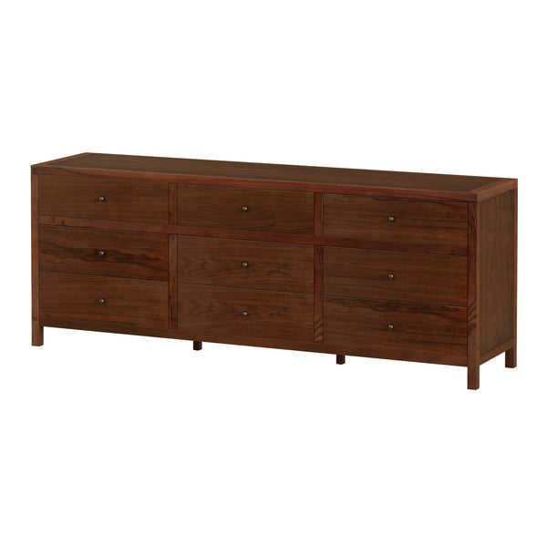 Butler Nora 9 Drawer Dresser - Elegant Wood Storage Solution for Bedrooms and Boutique Hotels
