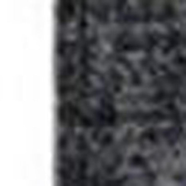 HomeRoots 5' Silver and Black Ombre Area Rug - Stylish, Washable, Durable Design for Indoor and Outdoor Use 10' X 14' 629051