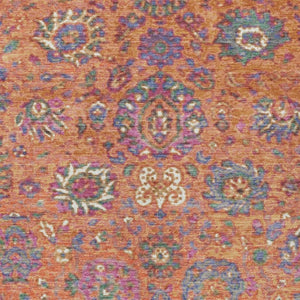 HomeRoots 5' Vibrant Floral Washable Area Rug for Indoor and Outdoor Use - Durable, Stylish, and Easy Care 8' X 10' 629079