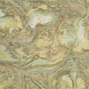 HomeRoots 8' X 10' Gold and Taupe Abstract Area Rug – Stylish, Washable, Durable for Indoor & Outdoor Spaces! 629242