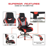 OSP Home Furnishings Uplink Gaming Chair Red