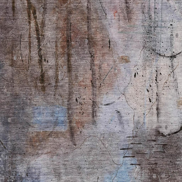 HomeRoots 8' X 10' Taupe and Brown Abstract Washable Area Rug - Versatile Indoor/Outdoor Style for Any Space! 629752