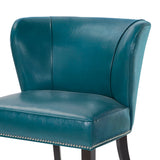 Madison Park Hilton Modern/Contemporary Armless Accent Chair FPF18-0167 Blue