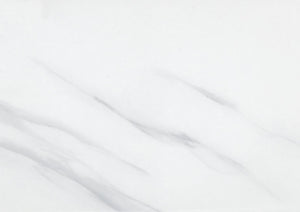 English Elm Ultra Round Faux Marble Dining Table 43" Dia x 29.5"H — Chrome Metal Legs, Modern Accent Table B011S01607