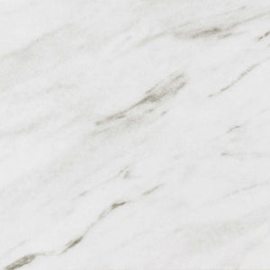 English Elm Vesper Rectangular Faux White Marble Dining Table with Gunmetal Angled Legs — Sleek Modern Anchor for Entertaining Spaces B062S01013