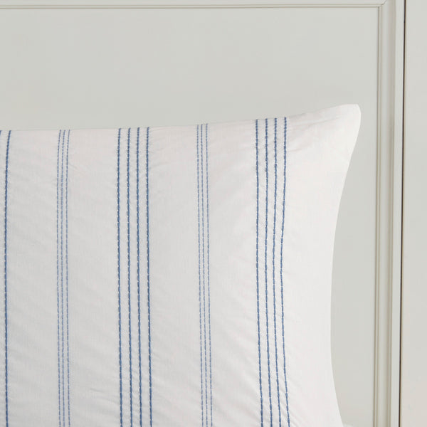 English Elm 6 Piece Cotton Jacquard Oversized Comforter Set - Luxurious Bedding With Decorative Pillows & Bedskirt B035P280376