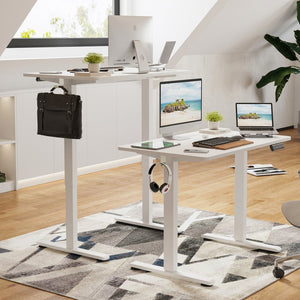 English Elm Stary Electric Standing Desk With Splice Board - Adjustable Height For Home Office Comfort & Productivity T3623P339387-GIGA