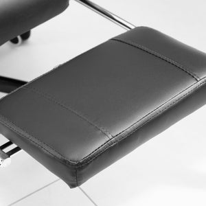 English Elm Vinsetto 7-Point Vibrating Massage Chair with Recline, PU Leather, Lumbar Support & Footrest W2225P173841