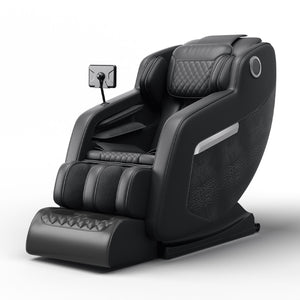 English Elm Massage Chair Zero Gravity Full-Body Recliner with 20 Airbags, Hip Heat, Foot & Air Massage System W3327S00004