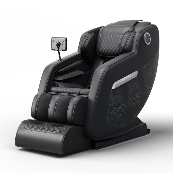 English Elm Massage Chair Zero Gravity Full-Body Recliner with 20 Airbags, Hip Heat, Foot & Air Massage System W3327S00004