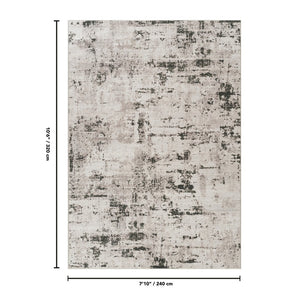 English Elm Jewel Collection Turkish Machine Made Geometric Area Rug for Living and Dining Rooms B186P428930