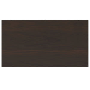 English Elm Warm Shaker 5 Shelf Bookcase Brown Pine - Handcrafted Tobacco Finish, Adjustable Shelves, 72" H Functional Style B136P238625