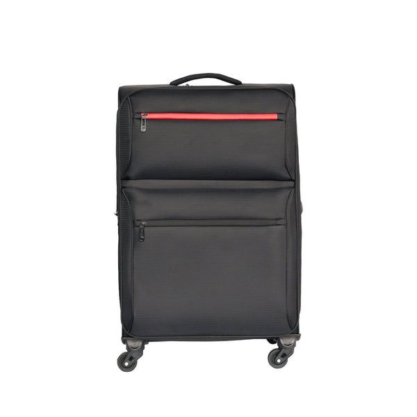 English Elm Softside Spinner Luggage Set Three Piece Expandable Lightweight Travel Suitcases with Tsa Lock W2710P184871