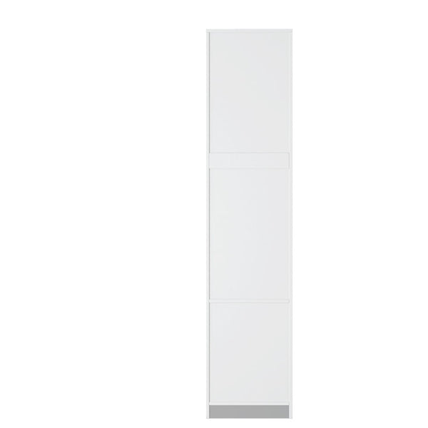English Elm Standard Freestanding Pantry Cabinet Tall White Kitchen Storage with Drawers and Shelves W331P373802