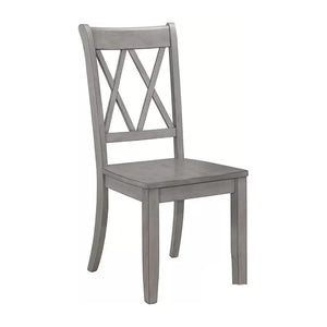 English Elm Andy Channel Tufted Velvet Dining Chairs Set of 2 with Sleek Black Wood Legs B056P417024