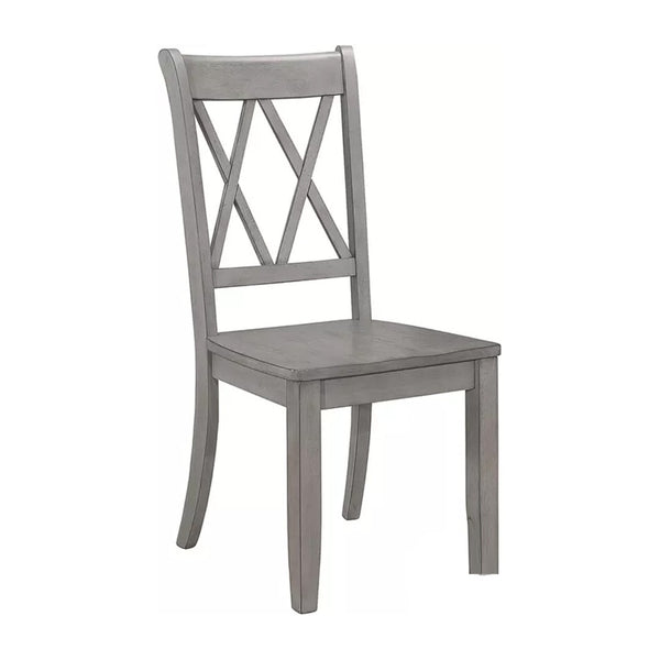 English Elm Andy Channel Tufted Velvet Dining Chairs Set of 2 with Sleek Black Wood Legs B056P417024