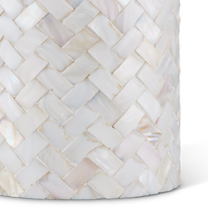 Meraki Mother-of-Pearl Table Lamp – Elegant Contemporary Design with Handcrafted Natural Beauty