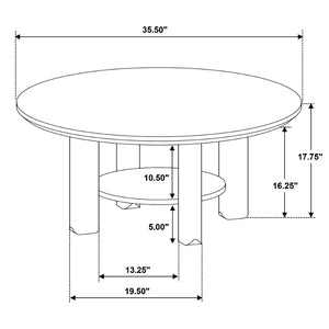 English Elm Square Engineered Wood Cocktail Table Matte Black Pedestal Base Modern Living Room B016P469766
