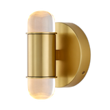 Capsule Brass Wall Sconce