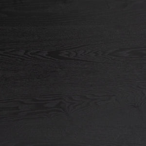 English Elm 66" Extra Wide Real Wood Veneered Console Table with Massive Surface and Open Storage for Home Black W1435P312673