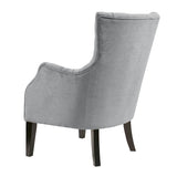 Hannah Transitional Button Tufted Wing Chair