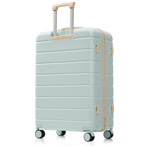 English Elm Premium Abs Hardshell 3 Piece Suitcase Set with Tsa Locks and Spinner Wheels Green N726P296022E
