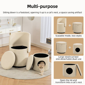 English Elm Stylish Barrel Swivel Accent Chair Upholstered Seat with Storage for Vanity or Dining W3248P424639