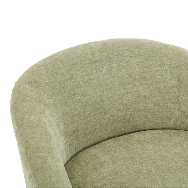 English Elm Christopher Knight Home® - Contemporary Boucle 360° Swivel Barrel Chair with 330lb Capacity, Plush Textured Accent Seat for Living Room Green N765P292093N