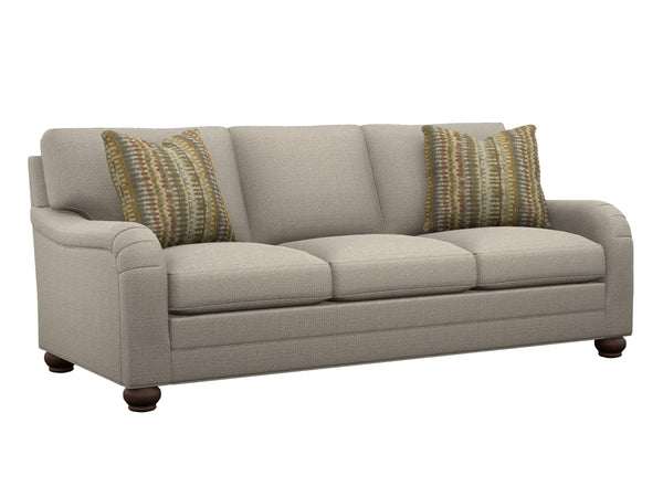 Lexington Bristol English Arm Sofa with Ultra Down Cushions and Bun Feet for Formal Living Rooms 6300-33-72