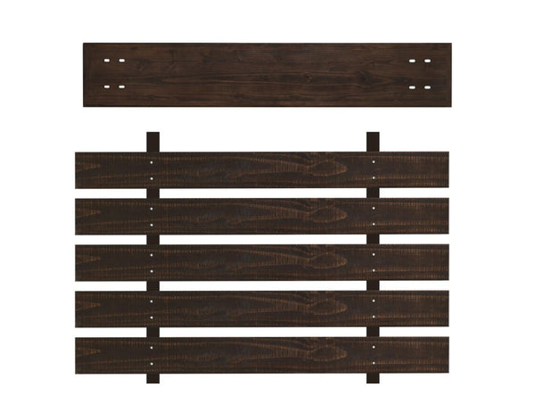 HomeRoots 96 Inch Rustic Solid Wood Entertainment Center for Spacious Living Room Media Storage 630364