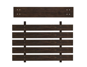 96 Inch Rustic Solid Wood Entertainment Center for Spacious Living Room Media Storage