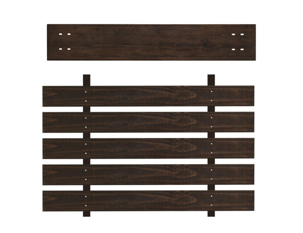 96 Inch Rustic Solid Wood Entertainment Center for Spacious Living Room Media Storage