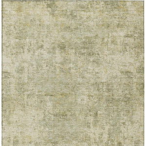 HomeRoots 5' Sage and Beige Abstract Area Rug - Stylish, Washable Design for Indoor and Outdoor Spaces 8' X 10' 630540
