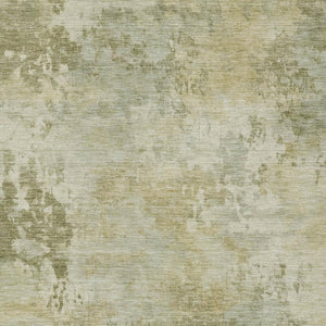 HomeRoots 5' Sage and Beige Abstract Area Rug - Stylish, Durable, Machine-Washable for Indoor & Outdoor Spaces 10' X 14' 630890