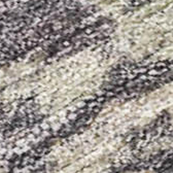 HomeRoots 5' Sage Gray and Plum Abstract Area Rug - Washable, Durable, Indoor/Outdoor, Perfect for High Traffic Spaces 5' X 8' 630904