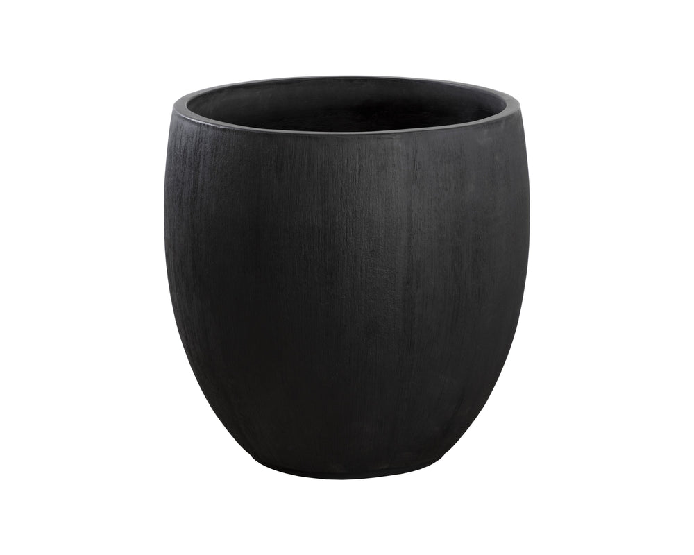 Sunpan Coleus Planter - Stylish Round Design in Durable Concrete, Perfect for Indoor & Outdoor Spaces Large - 33.75W x 33.75D x 33H