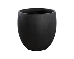 Sunpan Coleus Planter - Stylish Round Design in Durable Concrete, Perfect for Indoor & Outdoor Spaces Large - 33.75W x 33.75D x 33H